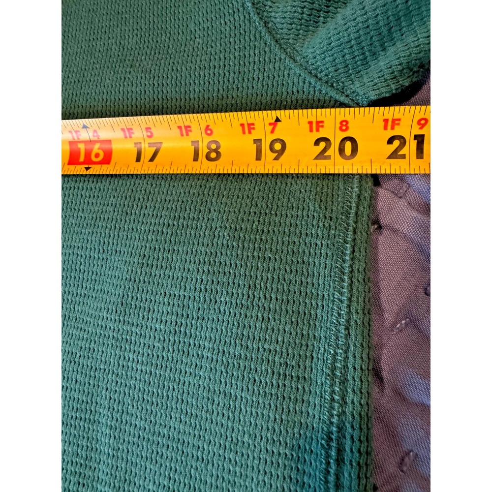 Polo Ralph Lauren Sleepwear Waffle Knit Thermal Shirt Jeans Bear Green Men's L - Picture 5 of 7